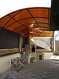 Металлический навес над барбекю №1, фото 3