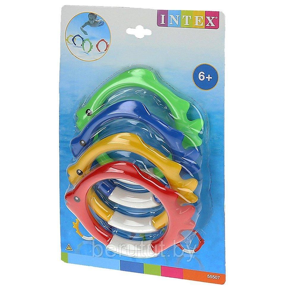 Кольца-рыбки для подводной игры разноцветные Intex - фото 4 - id-p178719670