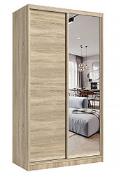 "Сенатор АЭП ШК.2.03 — стильный шкаф-купе из дуба сонома, размеры 1200x2200x600 мм"