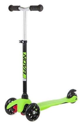 Самокат Novatrack Disco-Kids Basic 120H.DISCOKIDS.BGN20 (черный/зеленый), фото 2