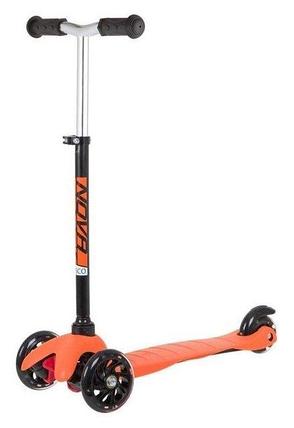 Самокат Novatrack Disco-Kids Basic 120H.DISCOKIDS.BOR20 (черный/оранжевый), фото 2