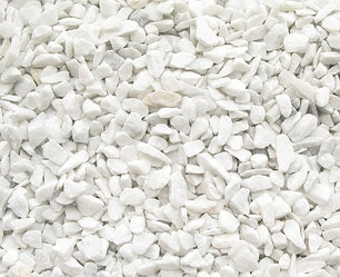 Мраморная крошка белая для благоустройства, фракция-размер 7-12 мм, 10-20 мм, 20-40 мм, мешок 30 кг