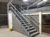 Изготовление и установка наружных металлических лестниц, фото 4