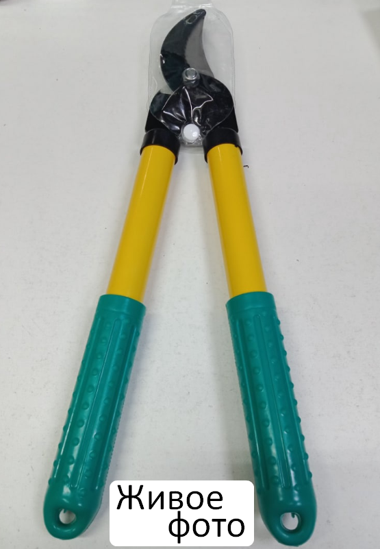 Садовые ножницы с антискользящими накладками на длинных ручках для обрезки кустов и деревьев - фото 7 - id-p178734014