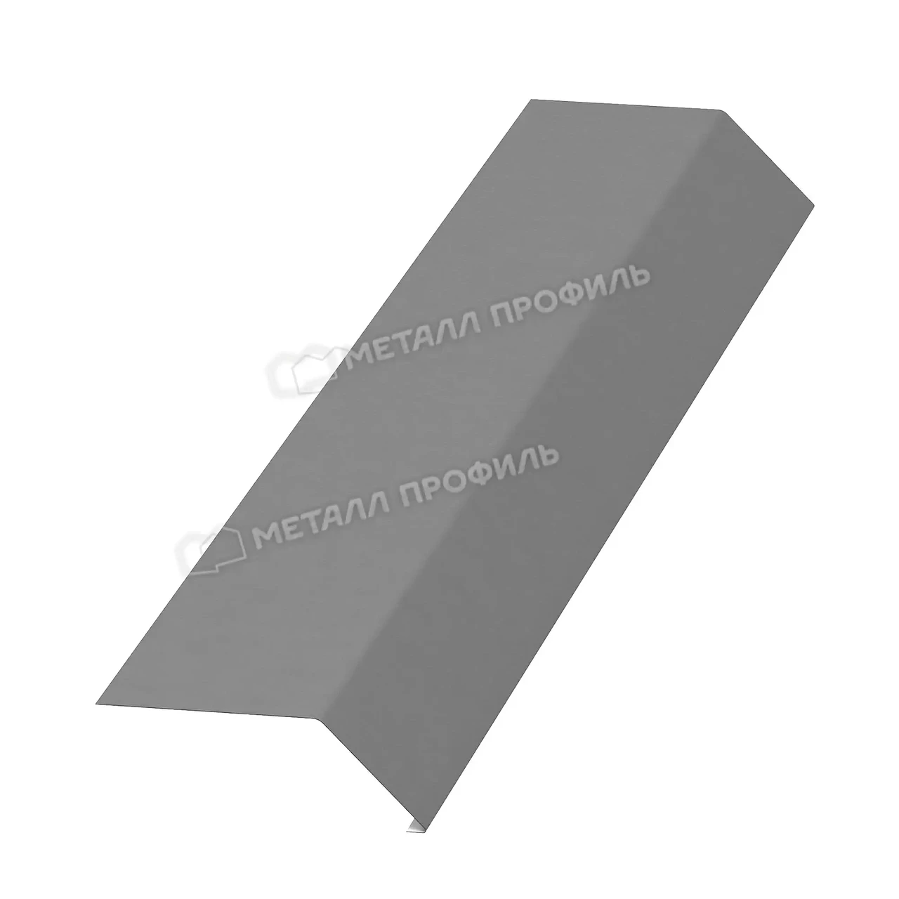 Металл Профиль Планка карнизная 100х69х2000 (ПЭ-01-7004-0.45) - фото 1 - id-p171010209