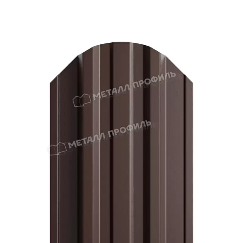 Металл Профиль Штакетник металлический МП TRAPEZE-O 16,5х118 (PURETAN-20-RR32-0.5)