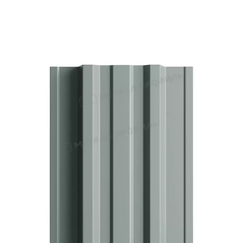 Металл Профиль Штакетник металлический МП TRAPEZE-T 16,5х118 (ПЭ-01-7005-0.45)
