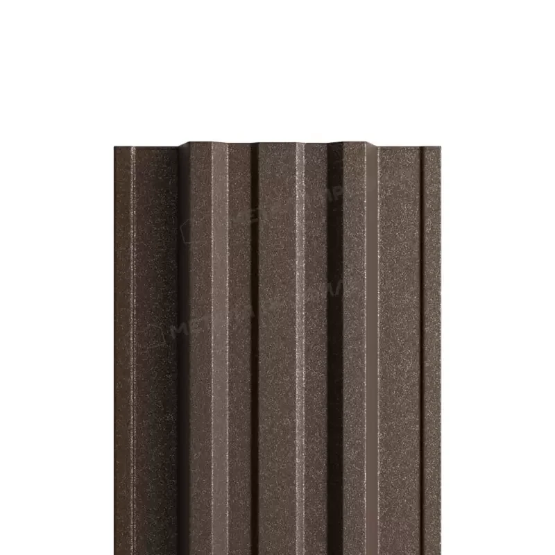 Металл Профиль Штакетник металлический МП TRAPEZE-T 16,5х118 (VikingMP E-20-8019-0.5)