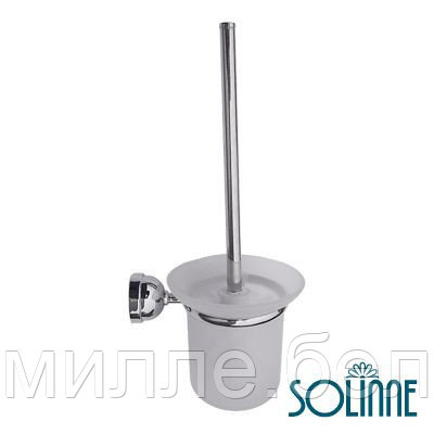 Ершик для туалета настенный Solinne 3090, хром - фото 1 - id-p146570431