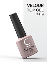 Верхнее покрытие с супербархатистым эффектом Cosmolac Velour Top Gel, 7,5 мл