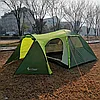 4-х местная палатка MirCamping с тамбуром (400х250х155), арт. 1036