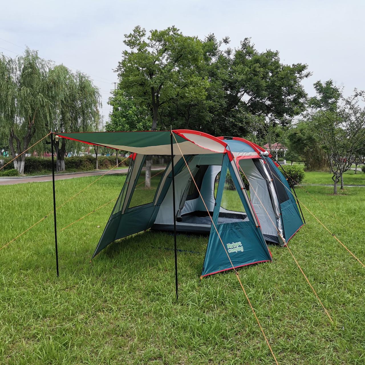 4-хместная туристическая палатка-шатер MirCamping JWS-015 с тамбуром, 425х245х175 - фото 3 - id-p178746919