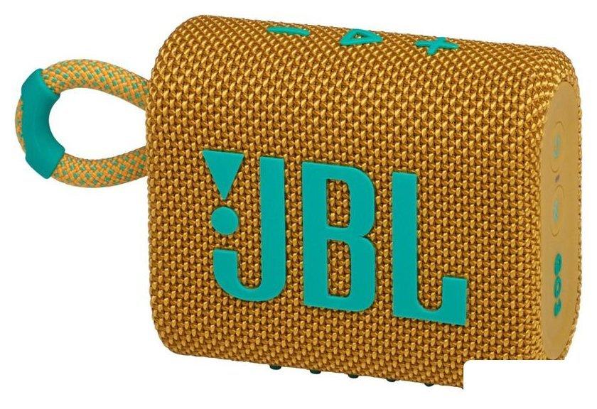 Беспроводная колонка JBL Go 3 (желтый)