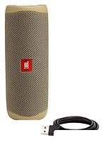 Беспроводная колонка JBL Flip 5 (песочный), фото 3