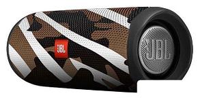 Беспроводная колонка JBL Flip 5 (черно-коричневый камуфляж), фото 2