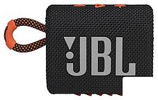 Беспроводная колонка JBL Go 3 (черный/оранжевый), фото 2