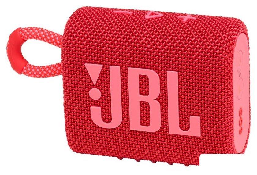Беспроводная колонка JBL Go 3 (красный)