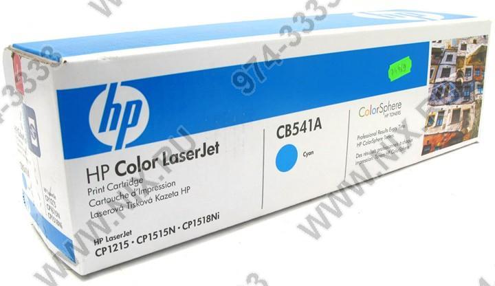 Картридж HP CB541A (№125A) Cyan для HP LJ CP1215/1515N/1518Ni