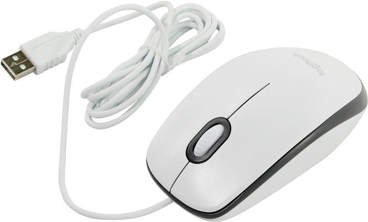 Logitech Mouse M100 (RTL) USB 3btn+Roll 910-005004