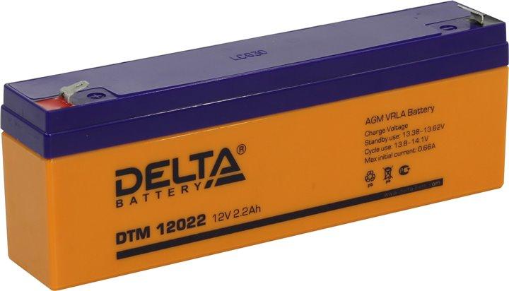 Аккумулятор Delta DTM 12022 (12V, 2.2Ah) для UPS