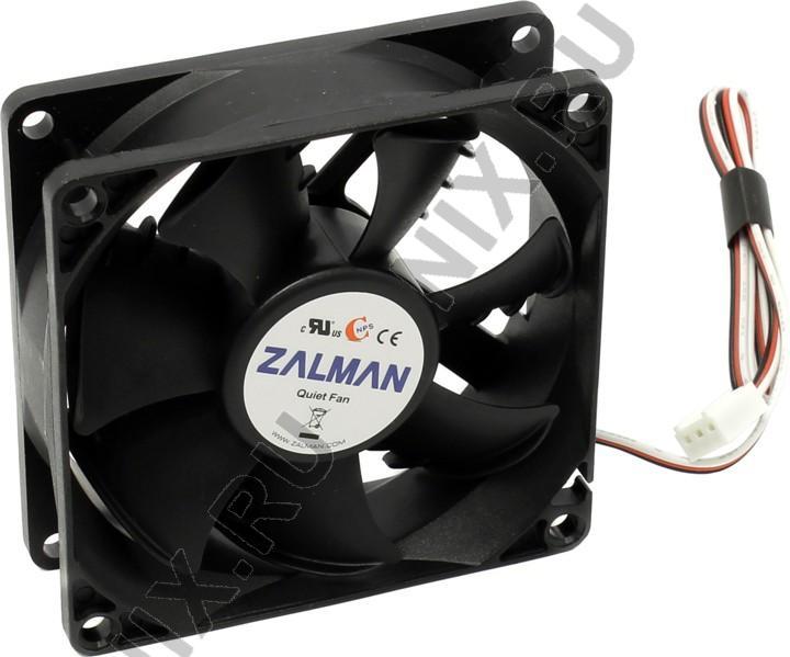 ZALMAN ZM-F1 PLUS SF Fan for m/tower (3пин, 80x80x25мм, 20-23дБ,2000об/мин)