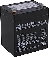 Аккумулятор B.B. Battery BP5-12 (12V, 5Ah) для UPS