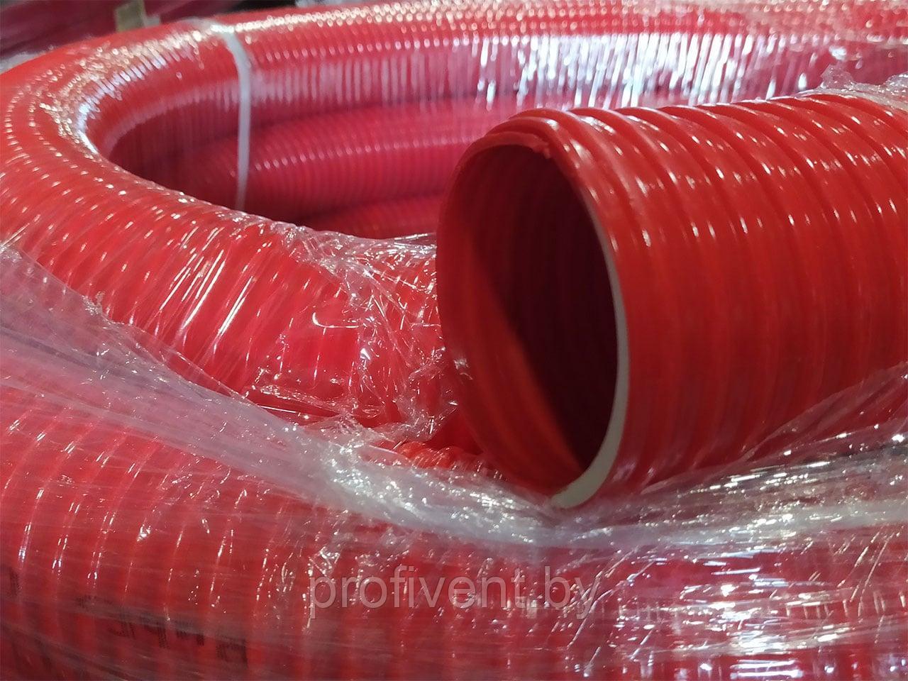 Шланг ассенизаторский морозостойкий ПВХ 76 мм (30 м) красный, CLEAN - фото 1 - id-p178748134