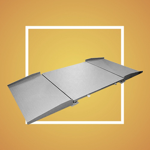 Пандус для ВСП4-А (1000*750) нержавеющая сталь
