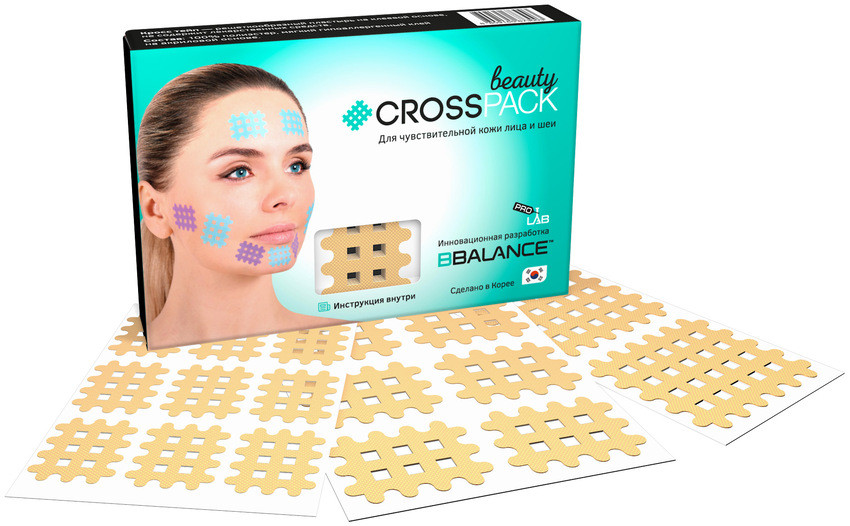 Кросс тейпы для лица CROSS TAPE BEAUTY™ (в листах)