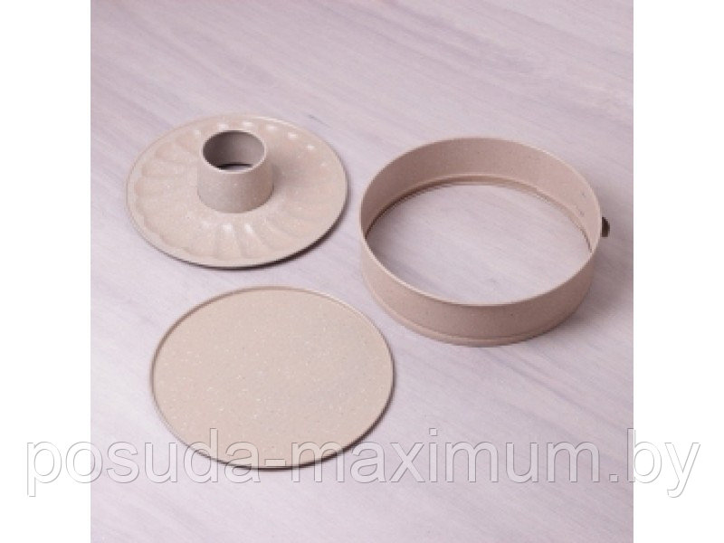 Набор форм для выпекания Kamille - 3пр Marble KM 6023