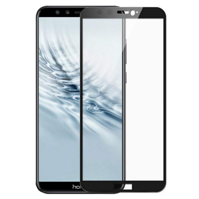 Защитное стекло "ПРЕМИУМ" Huawei Honor 9 Lite/Honor 9lite Черное - фото 1 - id-p178697608
