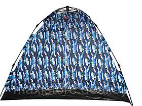 Палатка-автомат Endless AUTO 4-х местная (синий камуфляж)