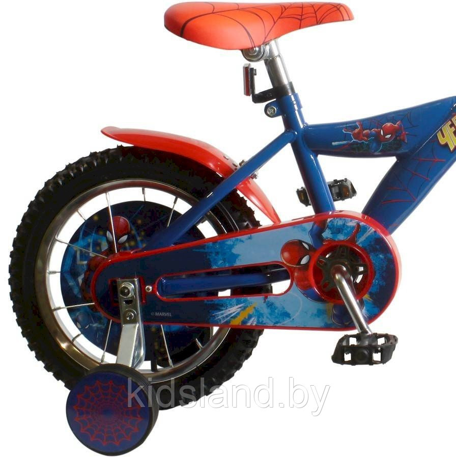Детский велосипед Marvel человек паук 14'' (синий) - фото 2 - id-p178754677