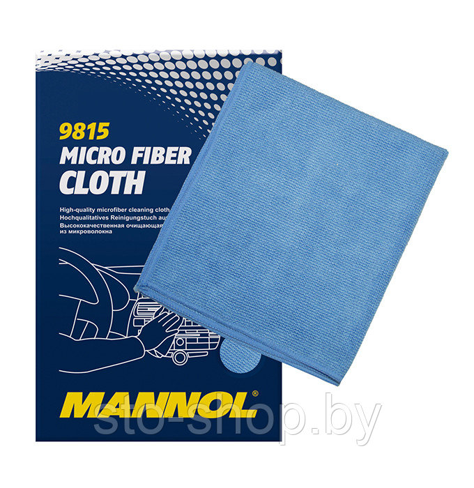 Микрофибра очищающая MANNOL 9815 Micro Fiber Cloth - фото 1 - id-p178759911