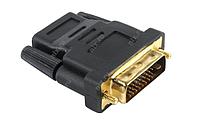 VCOM Переходник HDMI 19F - DVI-D 25M