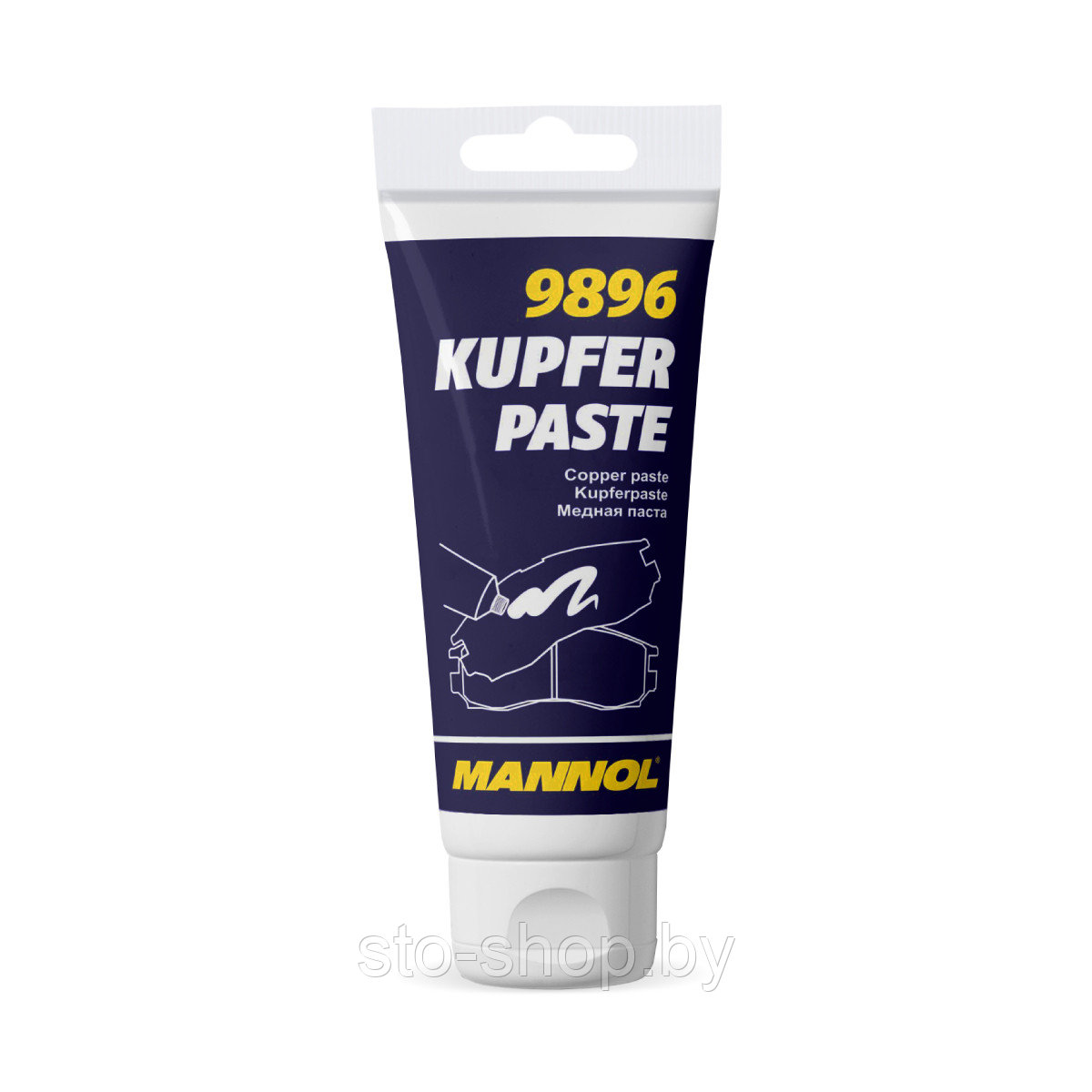 Высокотемпературная медная смазка 50г MANNOL 9896 Kupferpaste: продажа .
