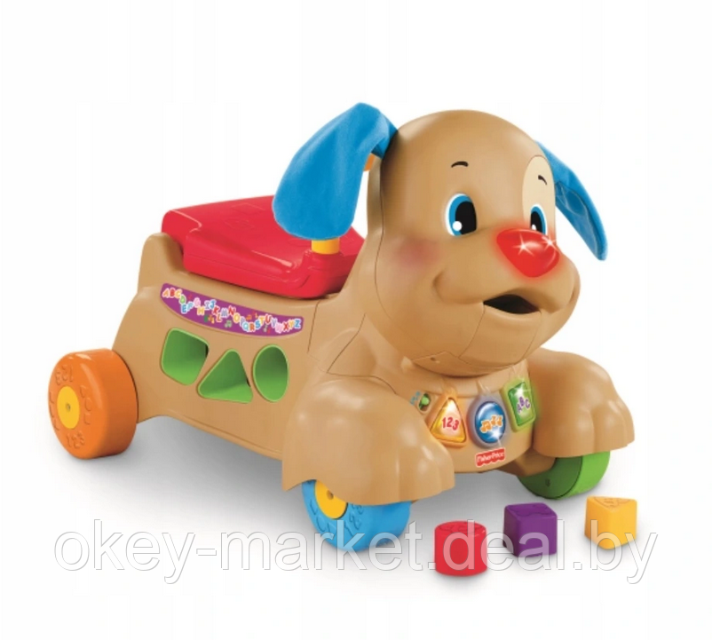 Ходилка-каталка Fisher Price "Веселый щенок" - фото 1 - id-p178762716