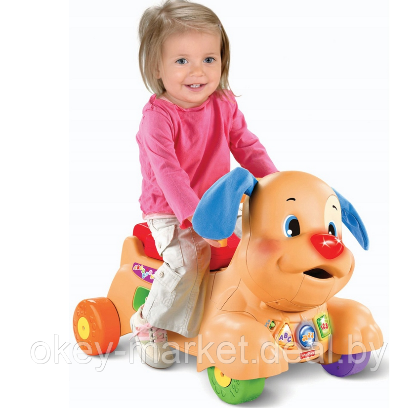 Ходилка-каталка Fisher Price "Веселый щенок" - фото 2 - id-p178762716