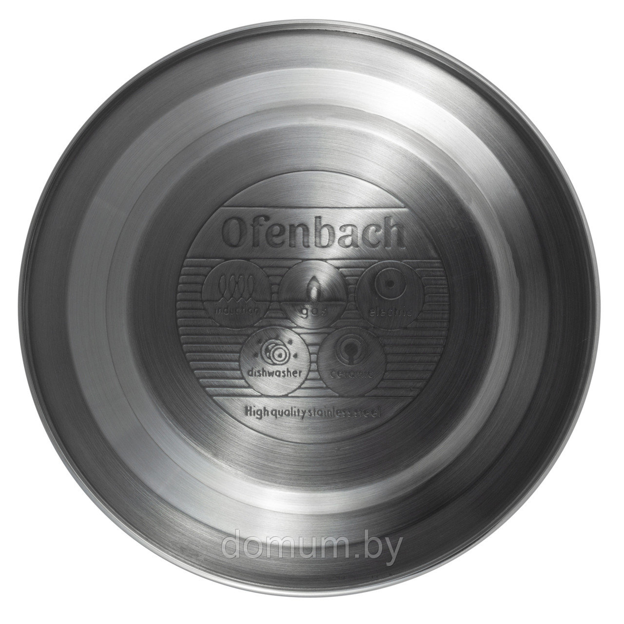 Чайник 2,7 л. из нержавеющей стали со свистком Ofenbach NB 100306 и ручкой "soft touch" - фото 10 - id-p178774741