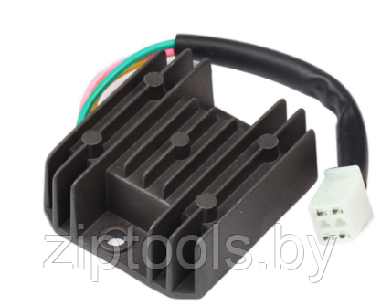 Реле регулятор (стабилизатор напряжения, выпрямитель) 4 провода для мотоблока, культиватора - фото 1 - id-p167322670