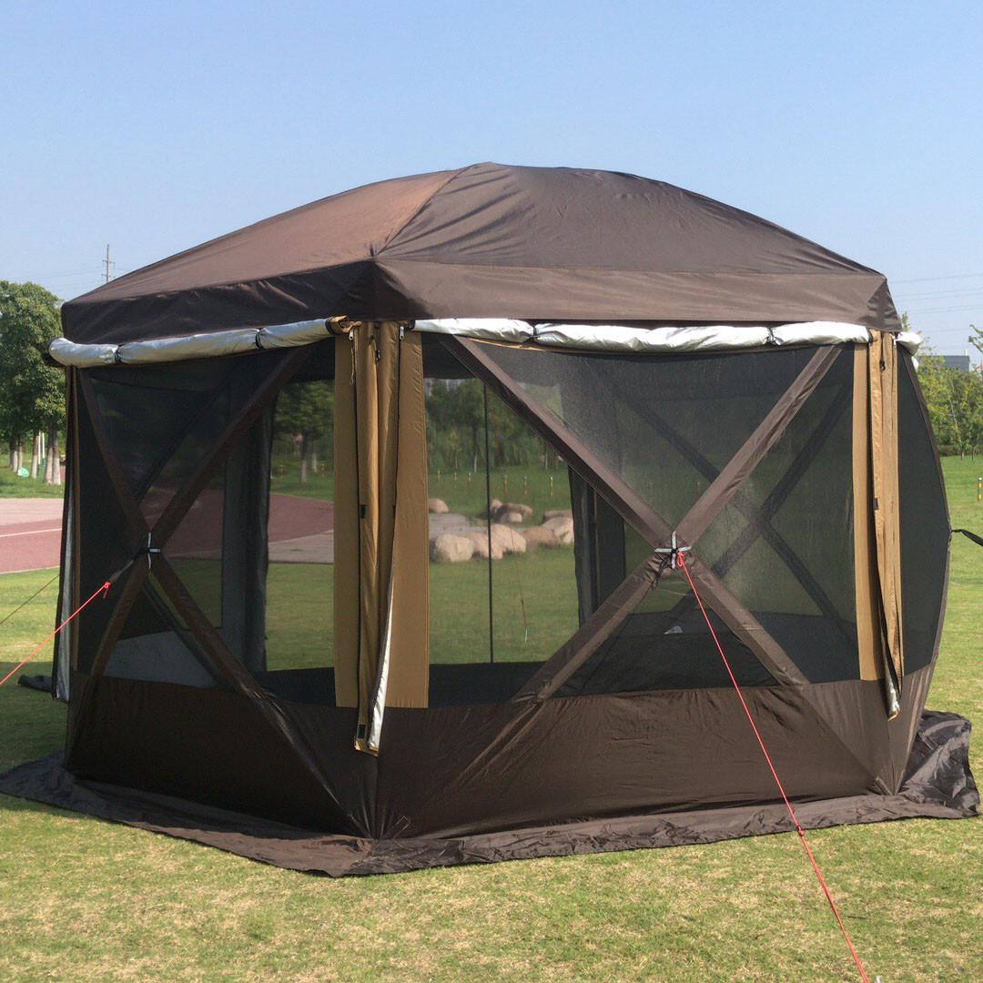 Тент-шатер с полом Mircamping 360х360х235, арт. 2905YT - фото 5 - id-p178776565