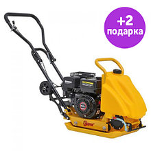 Виброплита Skiper C-90 (Loncin LC200F) c баком, колесами и ковриком