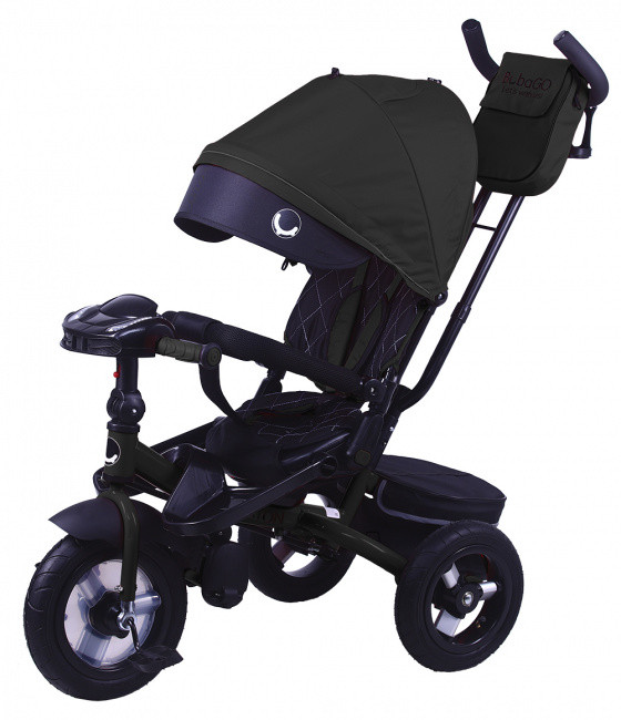 Велосипед детский трехколесный Bubago Triton Black Чёрный 2022 - фото 1 - id-p178776846