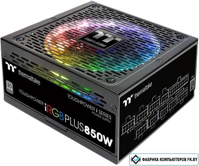 Блок питания Thermaltake Toughpower iRGB PLUS 850W Platinum TT Premium Ed. TPI-850DH3FCP - фото 1 - id-p178797443