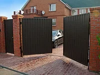 Ворота и калитки из профнастила