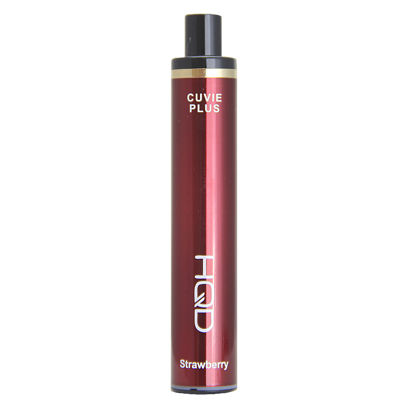Одноразовый POD Hqd Cuvie Plus (Клубника) 1200 затяжек
