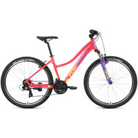 Велосипед Forward Jade 27.5 1.0 2022 (розовый/желтый) - фото 1 - id-p178801741