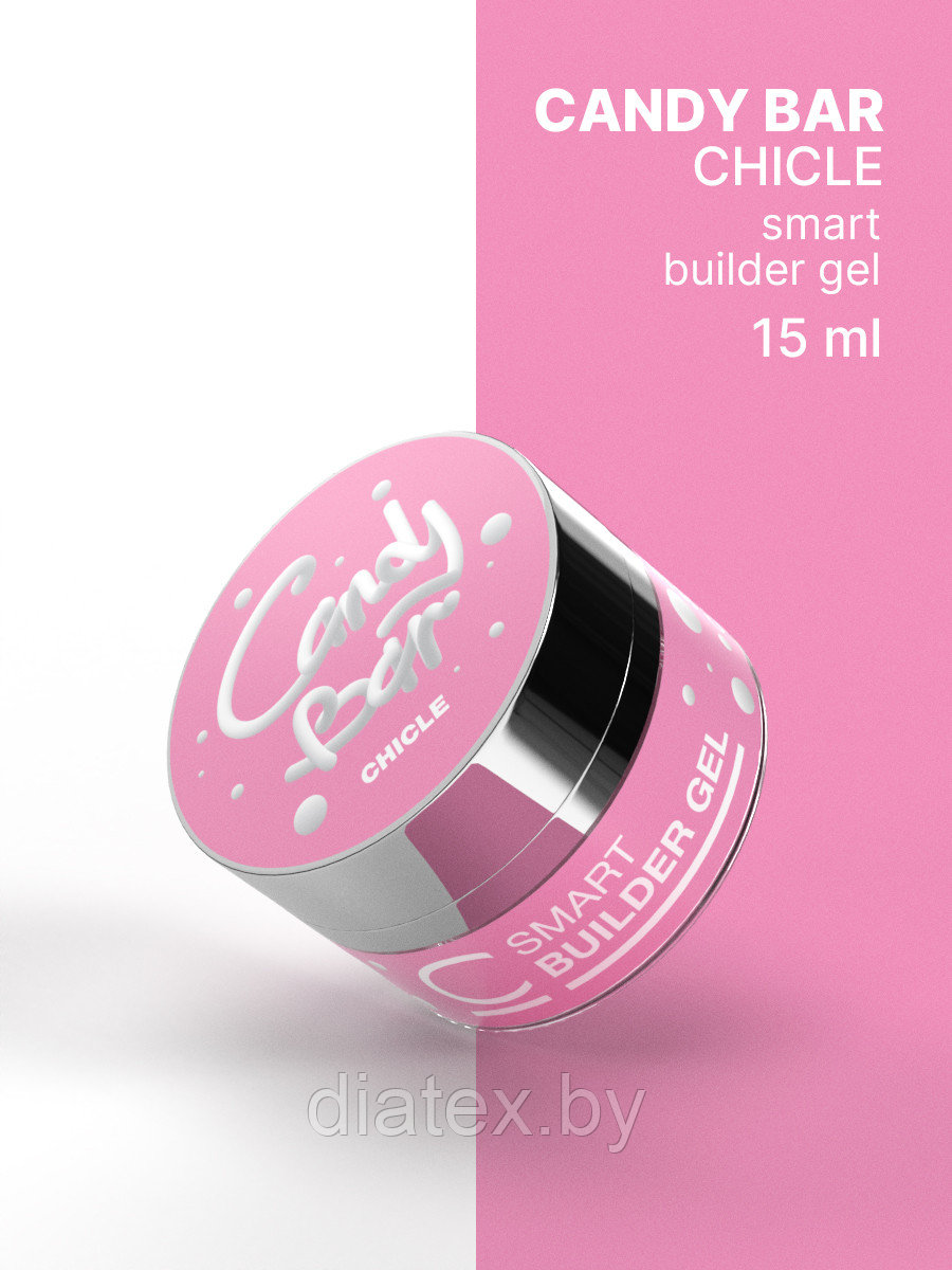 Гель для наращивания Cosmogel Builder CANDY BAR SMART Chicle, 15 мл