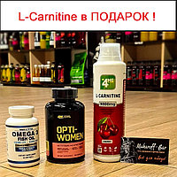 Купи Omega 3 Arazo и Opti-Women получи L-carnitine 500 ml в ПОДАРОК !