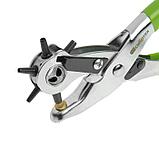 Просекатель (дырокол) для кожи и картона "Сибртех" 18360, d=2.5-5 мм, Сталь 40 Cr (40 Х), фото 2